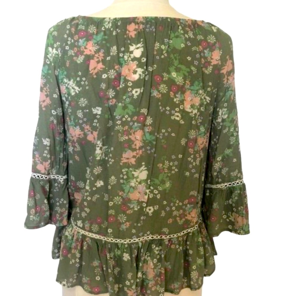 Democracy boho floral blouse - Picture 2 of 5